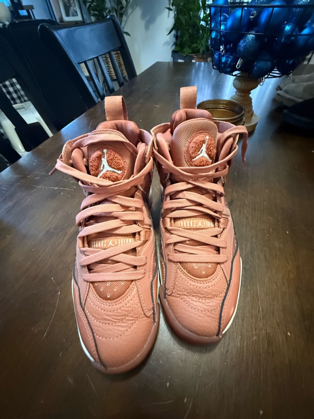 Jordan Women's Pink High-Top Sneakers